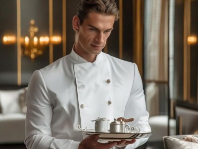 尊敬的高档酒店服务员，，感谢您为提升酒店品质所做的努力与付出！，您的服务生与酒店的卓越服务质量息息相关，愿我们与您一道，共同打造属于我们的美好时光！