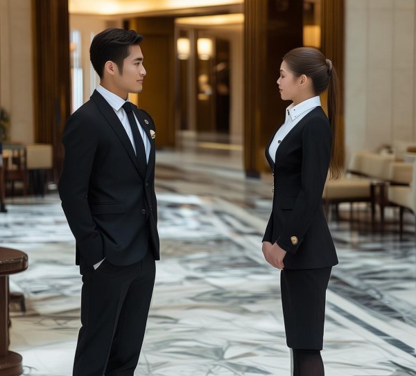 酒店服务人员站姿礼仪规范，男女差异与服务标准