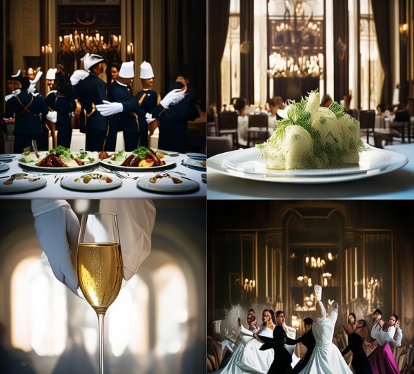 酒店服务礼仪表演，6分钟精彩瞬间